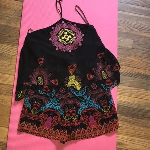 Bebe black romper size M